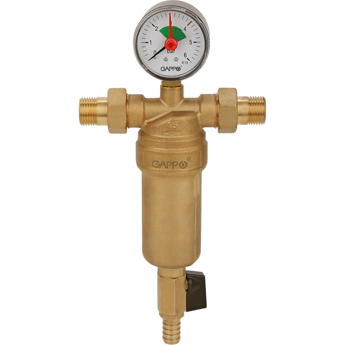 Фильтр промывной для горячей воды GAPPO G1411,04